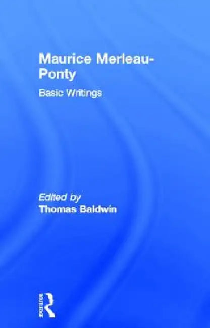 Buy Maurice Merleau-Ponty (English, Thomas Baldwin) — BookShops.in