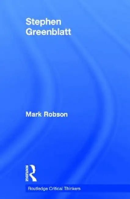 Buy Stephen Greenblatt (English, Mark Robson) — BookShops.in