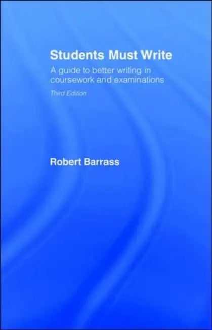 Buy Students Must Write (English, Robert Barrass) — BookShops.in