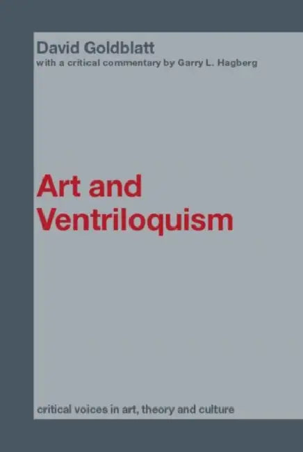 Buy Art and Ventriloquism (English, David Goldblatt) — BookShops.in