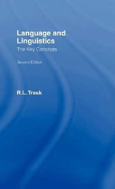 Buy Language and Linguistics (English, R. L. Trask | Peter Stockwell) — BookShops.in