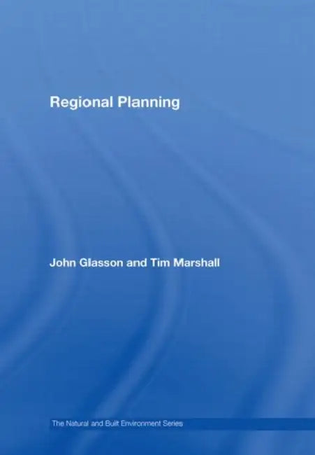 Buy Regional Planning (English, John Glasson) — BookShops.in