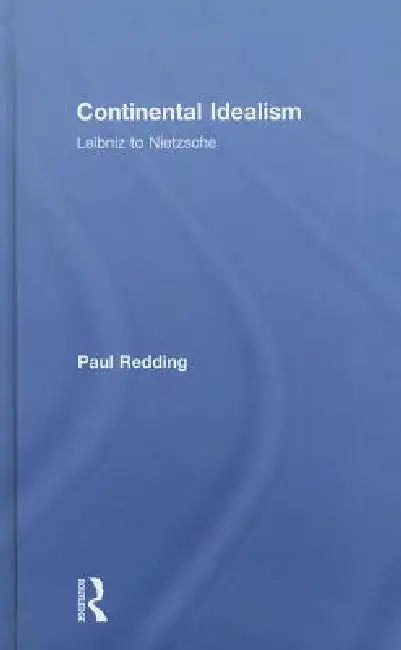 Buy Continental Idealism (English, Paul Redding) โ BookShops.in