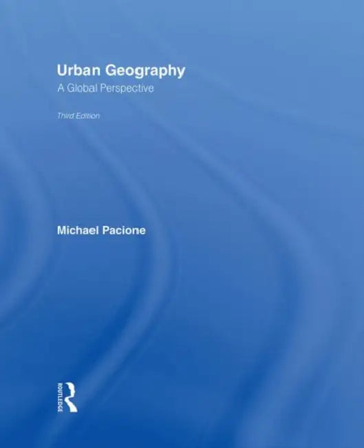Buy Urban Geography (English, Michael Pacione) — BookShops.in