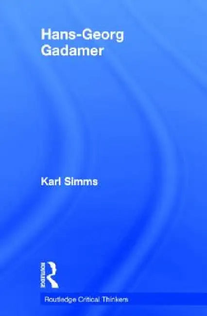 Buy Hans-Georg Gadamer (English, Karl Simms) — BookShops.in