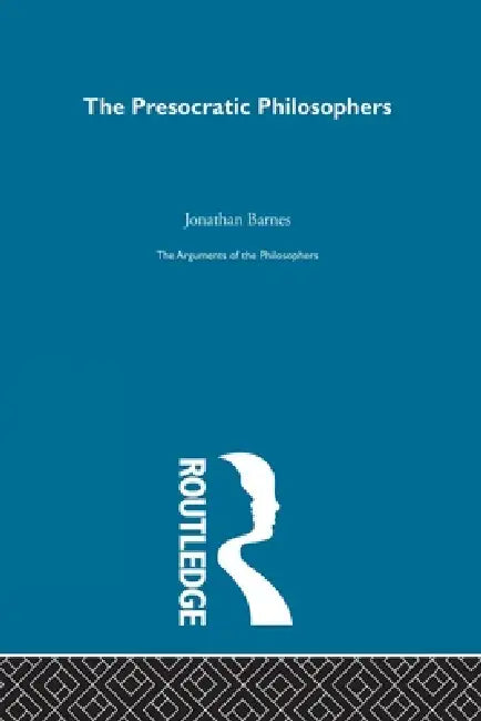 Buy Presocratics-Arg Philosophers (English, Jonathan Barnes) — BookShops.in