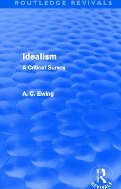 Buy Idealism (Routledge Revivals) (English, Alfred Ewing) — BookShops.in