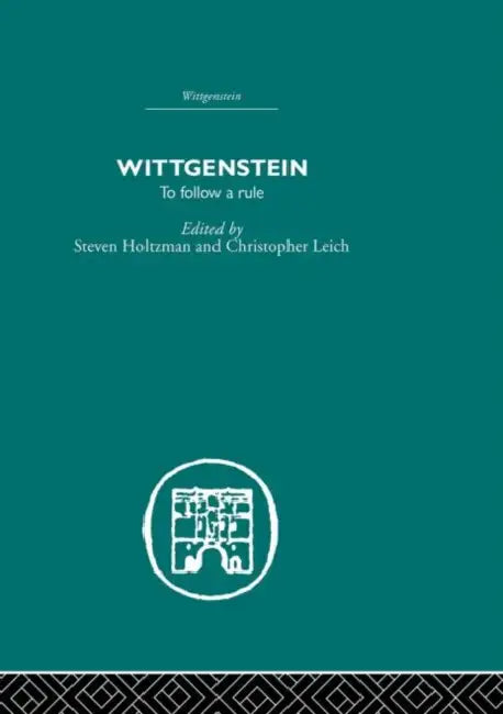Buy Wittgenstein (English, S Holtzman) β BookShops.in