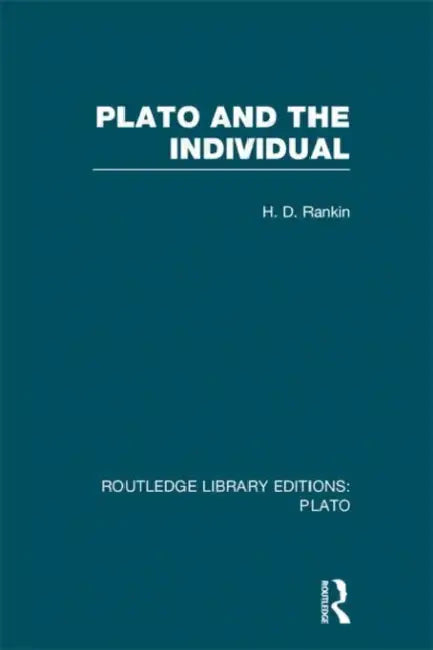 Buy Plato and the Individual (RLE (English, David Rankin) — BookShops.in