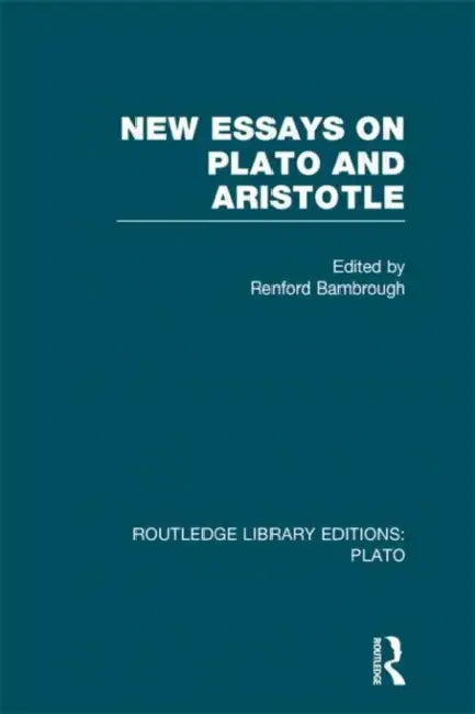Buy New Essays on Plato and Aristotle (RLE (English, Renford Bambrough) — BookShops.in