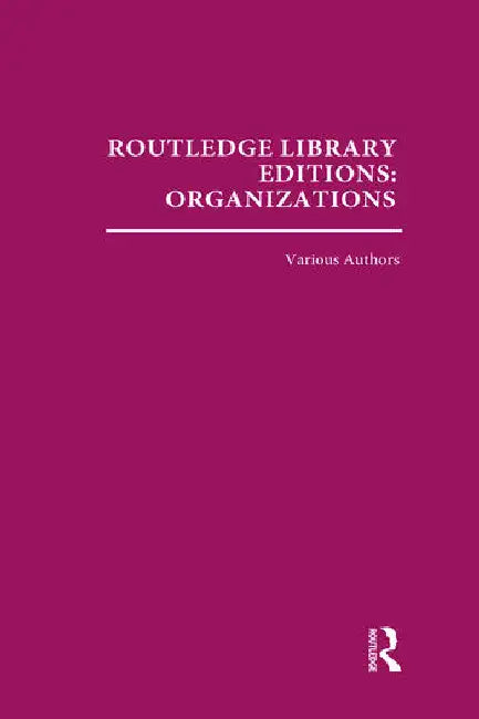 Buy Organizations (English) — BookShops.in