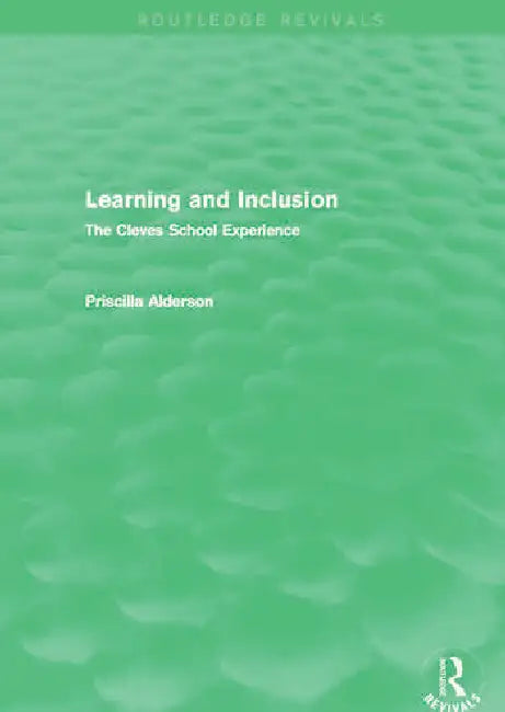 Buy Learning and Inclusion (Routledge Revivals) (English, Alderson Priscilla) — BookShops.in