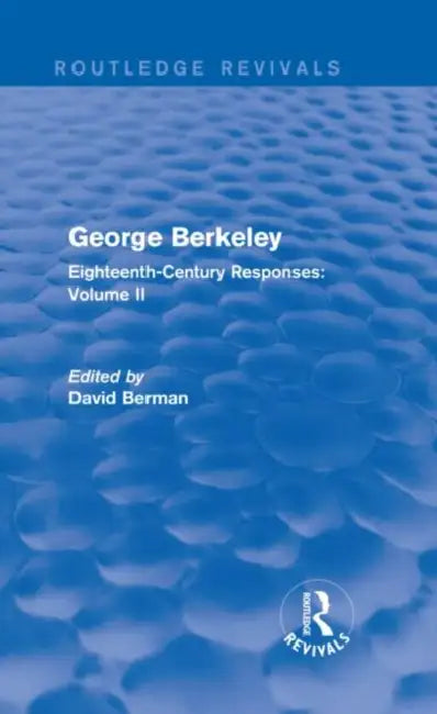 Buy George Berkeley (Routledge Revivals) (English, David Berman) — BookShops.in