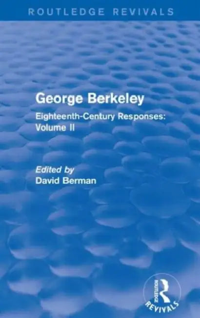 Buy George Berkeley (Routledge Revivals) (English, David Berman) — BookShops.in