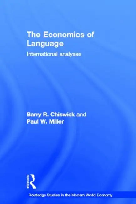 Buy The Economics of Language (English, Barry R. Chiswick) — BookShops.in