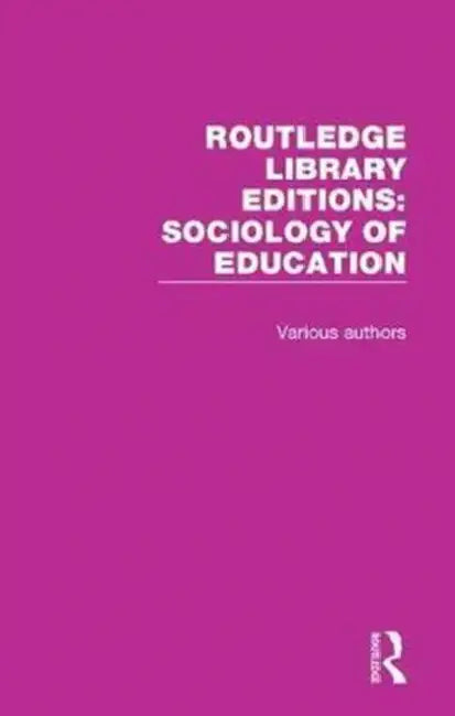 Buy Sociology of Education (English) — BookShops.in