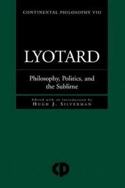 Buy Lyotard (English, Hugh J. Silverman) — BookShops.in