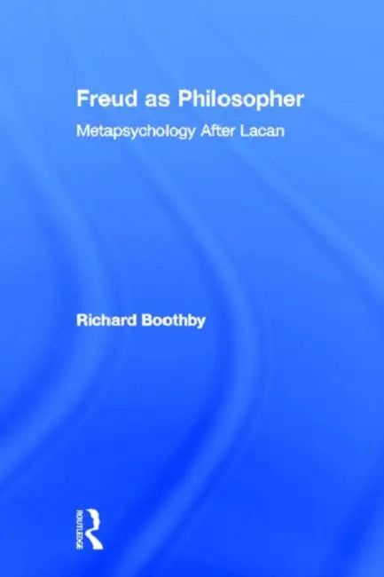 Buy Freud as Philosopher (English, Richard Boothby) — BookShops.in