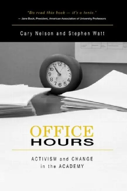 Buy Office Hours (English, Cary Nelson | Stephen Watt) — BookShops.in