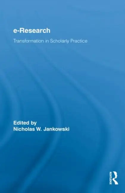 Buy E-Research (English, Nicholas W. Jankowski) โ BookShops.in
