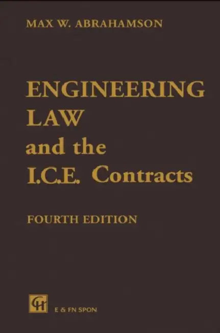Buy Engineering Law and the I.C.E. Contracts | by M.W. Abrahamson | CRC Press | by M.W. Abrahamson | CRC Press | by M.W. Abrahamson | CRC Press | by M.W. Abrahamson | CRC Press | by M.W. Abrahamson | CRC Press | by M.W. Abrahamson | CRC Press | by M.W. Abrahamson | CRC Press | by M.W. Abrahamson | CRC Press | by M.W. Abrahamson | CRC Press | by M.W. Abrahamson | CRC Press | by M.W. Abrahamson | CRC Press | by M.W. Abrahamson | CRC Press | by M.W. Abrahamson | CRC Press | by M.W. Abrahamson | CRC Pre — BookShops.in