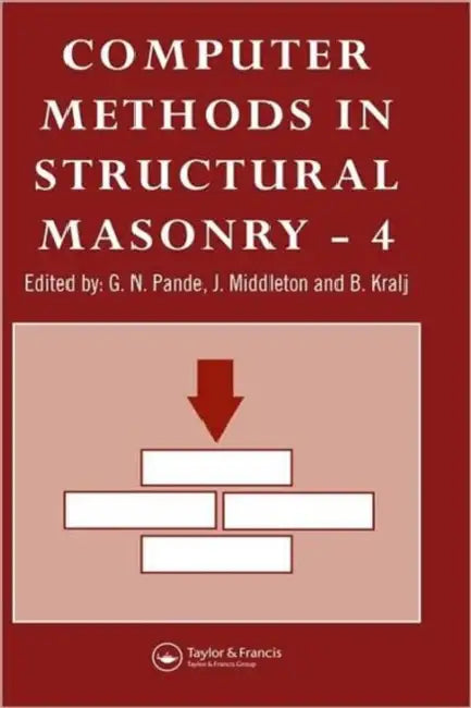 Buy Computer Methods in Structural Masonry - 4 | by G. N. Pande — BookShops.in