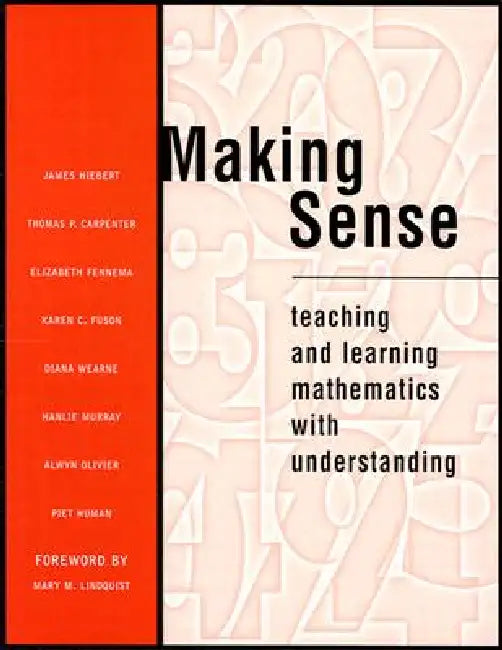 Buy Making Sense (English, James Hiebert | Thomas P. Carpenter | Elizabeth Fennema) — BookShops.in