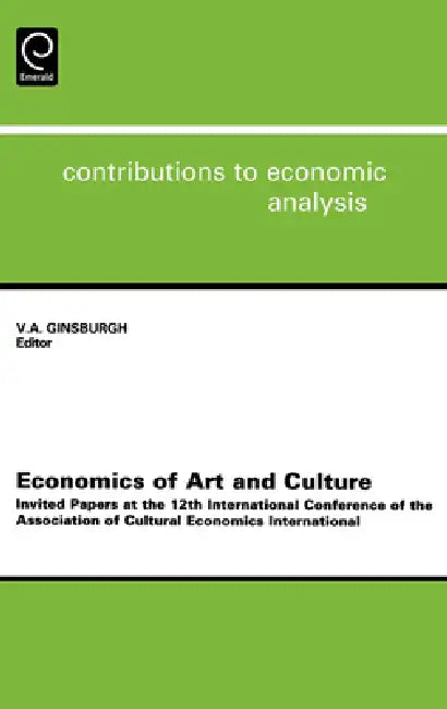 Buy Economics of Art and Culture (English, Victor Ginsburgh) — BookShops.in
