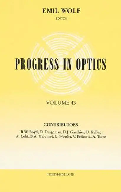 Buy Progress in Optics (English, Emil Wolf) — BookShops.in