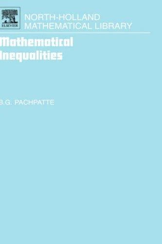 Buy Mathematical Inequalities (English, B. G. Pachpatte) — BookShops.in