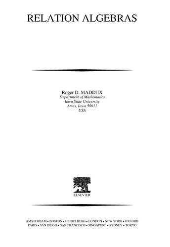 Buy Relation Algebras (English, Roger Duncan Maddux) — BookShops.in