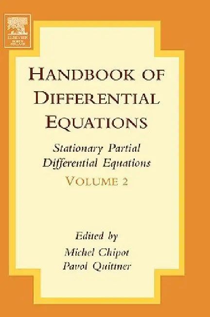 Buy Handbook of Differential Equations (English, Michel Chipot | Pavol Quittner) — BookShops.in