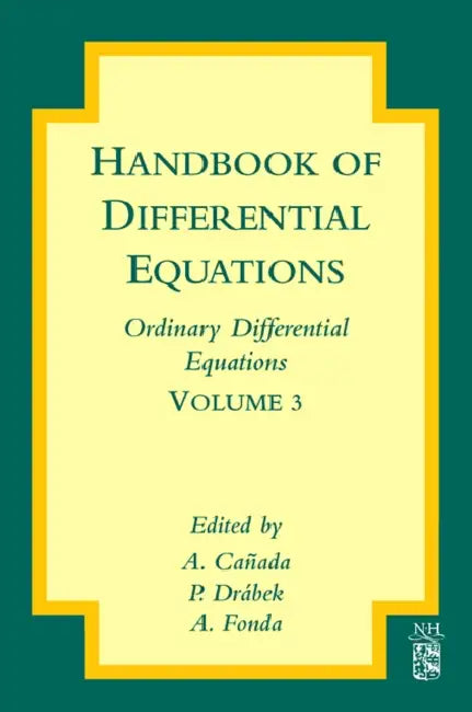 Buy Handbook of Differential Equations (English, A. Canada | P. Drabek | A. Fonda) — BookShops.in