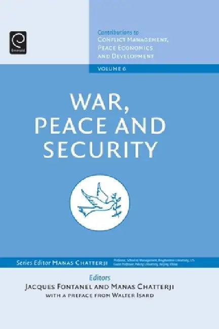 Buy War, Peace, and Security (English, Jacques Fontanel | Manas Chatterji) — BookShops.in