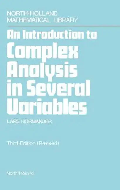 Buy An Introduction to Complex Analysis in Several Variables (English, L. Hormander) — BookShops.in
