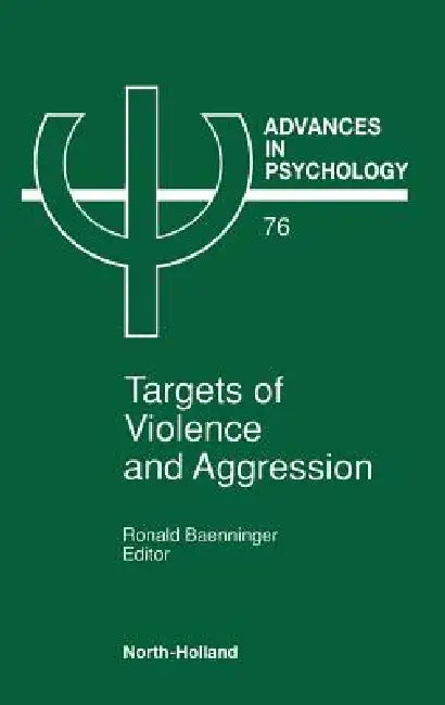 Buy Targets of Violence and Aggression (English, R. Baenninger) — BookShops.in