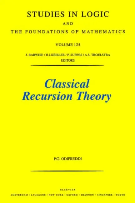 Buy Classical Recursion Theory (English, P. Odifreddi) — BookShops.in