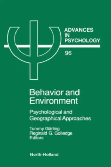 Buy Behavior and Environment (English, T. Garling | R. G. Golledge) — BookShops.in