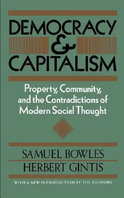 Buy Democracy and Capitalism (English, Samuel Bowles) β BookShops.in
