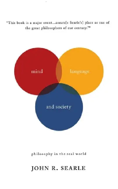 Buy Mind, Language and Society (English, John R. Searle) — BookShops.in