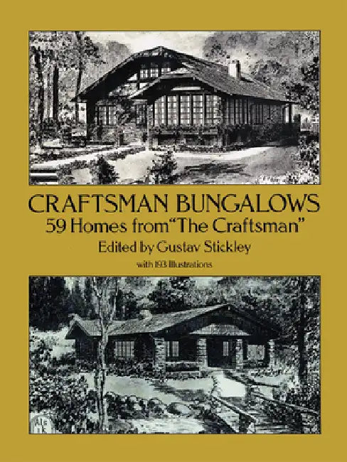 Buy Craftsman Bungalows (English, Gustav Stickley) — BookShops.in