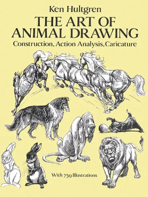 Buy The Art of Animal Drawing (English, Ken Hultgren) — BookShops.in