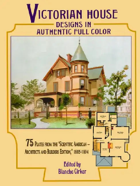 Buy Victorian House Designs in Authentic Full Color (English, Blanche Cirker) — BookShops.in