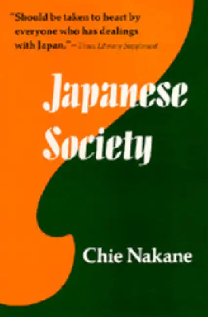 Buy Japanese Society (English, Chie Nakane) — BookShops.in