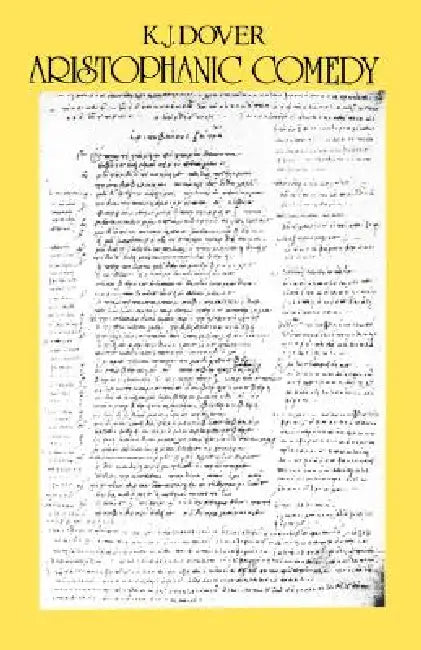 Buy Aristophanic Comedy (English, K. J. Dover) — BookShops.in