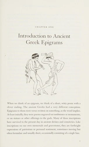Buy Ancient Greek Epigrams (English, Gordon L. Fain) — BookShops.in