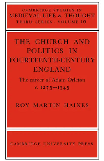 Buy Church/Politcs (English, Roy Martin Haines) β BookShops.in