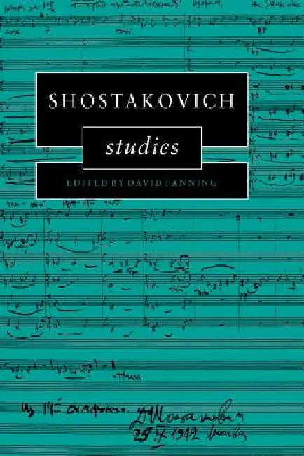 Buy Shostakovich Studies (English, David Fanning | Fanning David) — BookShops.in
