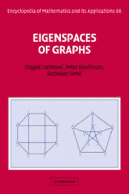 Buy Eigenspaces of Graphs (English, Dragos Cvetkovic | Peter Rowlinson | Slobodan Simic) — BookShops.in