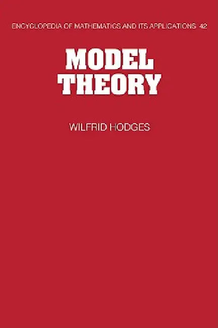 Buy Model Theory (English, Wilfrid Hodges) — BookShops.in